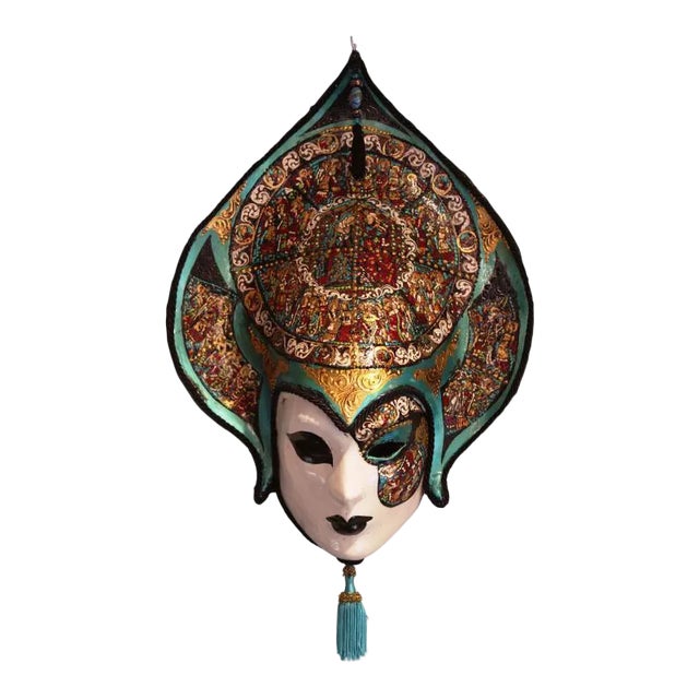 Venetian Laboratory - Hand Painted Venetian Mask For Sale
