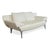 Modern Leather Two-Seater Cream White Manual Function 1600 Sofa from Rolf Benz For Sale - Image 3 of 15