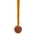 Wood 1950s Mid-Century Modern RestoredThree-Pole Rattan Floor Lamp W/ Mahogany Base For Sale - Image 7 of 9