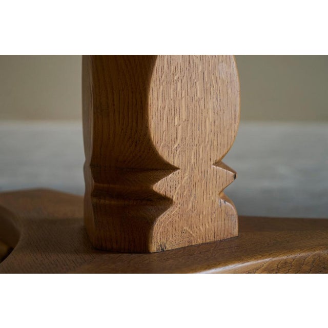 1960s Vintage Danish Coffee Table in Oak, 1960s For Sale - Image 5 of 11