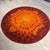 Vintage Round Wool Rug, 1970s For Sale - Image 5 of 8