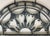 French Provincial Early 1900's Arched Iron Transom Panel For Sale - Image 3 of 12