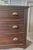 Wood Antique Victorian Oak 3-Drawer Chest/ Dresser (c.1880-1890) For Sale - Image 7 of 13