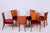 Vintage Art Deco Chairs in Walnut by J. Halabala for Up Závody, 1940s, Set of 6 For Sale - Image 11 of 11