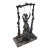 "Girl on a Swing" Bronze Statue With Marble Base by Auguste Moreau For Sale