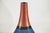 Large Artisan Teardrop Ceramic Vases in Deep Blue and Terracotta Glaze - A Pair For Sale - Image 11 of 18