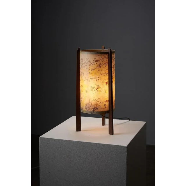 Table Lamp by Michele Cascella, 1950 For Sale - Image 3 of 10