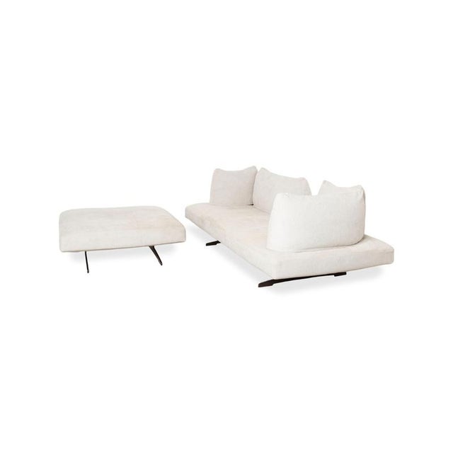 Lovely Day Corner Sofa in Cream Fabric from Désirée For Sale - Image 5 of 18