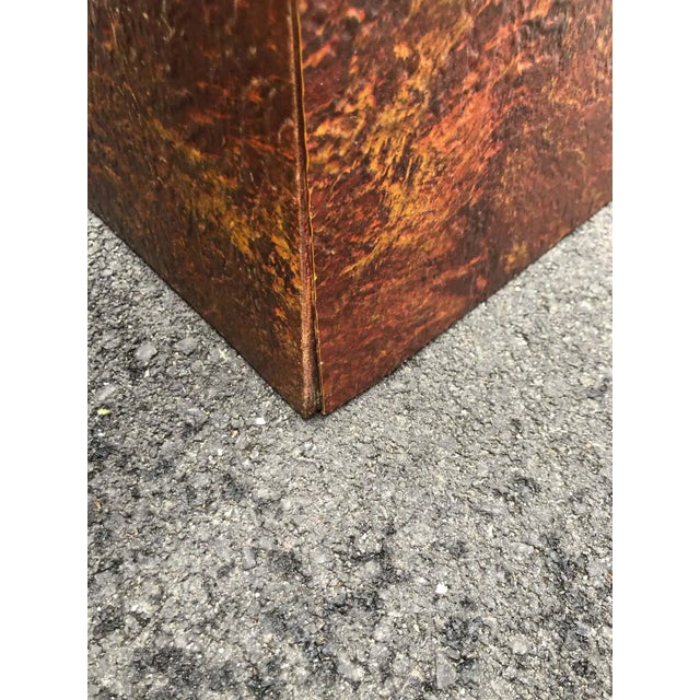 Pair of Mid-Century Modern Cube Tables in the Style of Paul Evans For Sale - Image 10 of 13