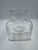 Striking vintage Blenko hand-blown glass water bottle, pattern No. 384, featuring the iconic free-form silhouette for...