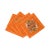 Tiger Seeing Double Cotton Sateen Cocktail Napkins, Set of 4 For Sale In Miami - Image 6 of 6