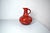 This is a red Fat Lava ceramic vase by Scheurich. Made in West Germany in the 1960s. Dimensions: Height: 25 cm Depth: 20...
