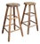Antique Primitive Wooden Pub Stools For Sale