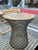 1990s Steel Side Tables with Beige Veined White Marble Top, 1990s For Sale - Image 5 of 8