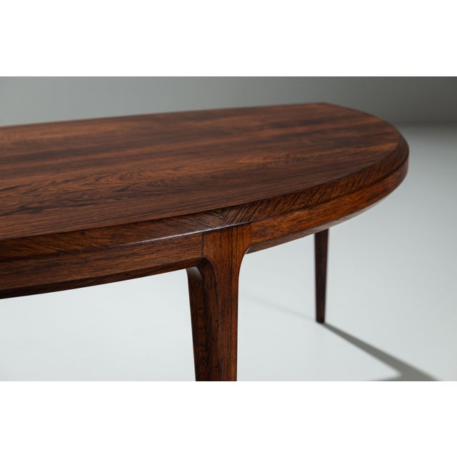 Rosewood Coffee Table by Johannes Andersen for Silkeborg, 1960s For Sale - Image 13 of 16