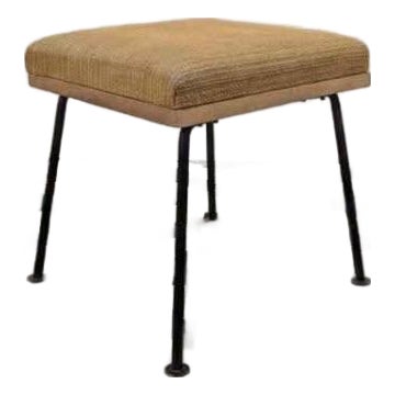 1950s Iron Stool by Raymond Loewy for Mengel For Sale