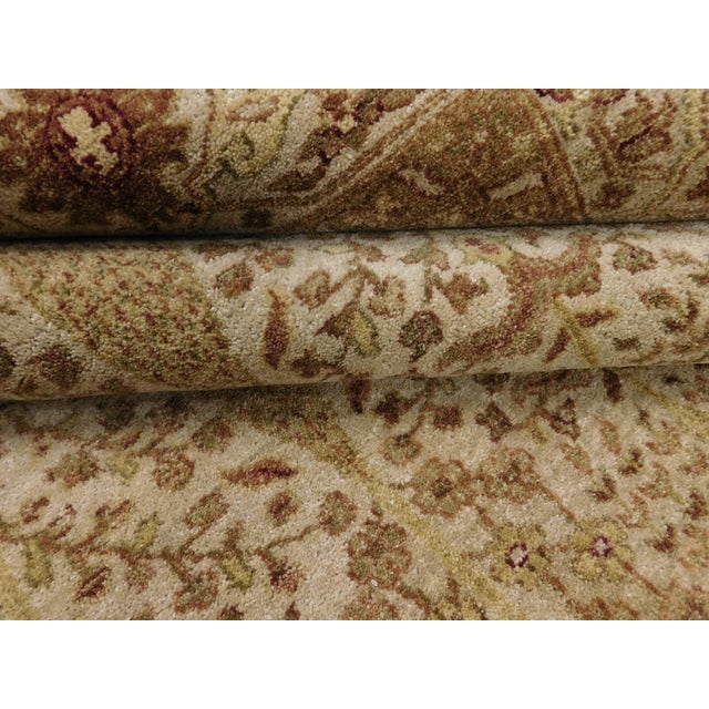 Extra Fine Hand-Knotted Paisley rug.8'x 9'10" For Sale - Image 13 of 18