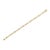 Haus of Brilliance 14K Yellow Gold 7.0 Cttw Baguette Cut Diamond Alternating Box and Wave Link Bracelet (G-H Color, VS1-VS2 Clarity) - 7" Inches For Sale - Image 4 of 6