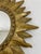 Vintage 1960s French Style 16.5" Gilded Sunburst Wall Mirror For Sale - Image 10 of 17
