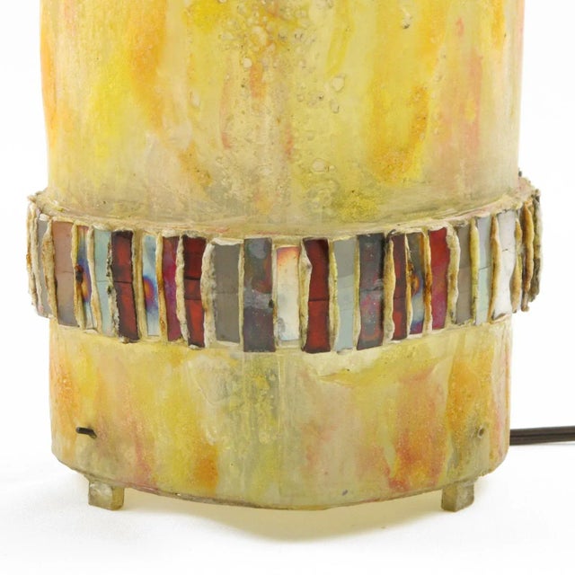 Line Vautrin Line Vautrin School Talosel and Mirror Table Lamp or Sconce For Sale - Image 4 of 12