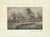 Wallace Nutting Hand Colored Landscape Print in Wood Frame For Sale - Image 13 of 15