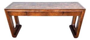 Henredon Circa East Console Table Bar Desk