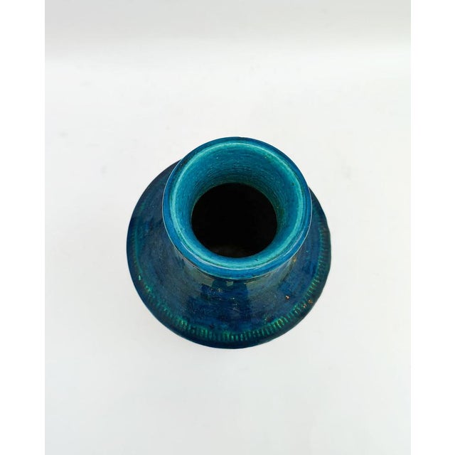 1970s Vintage Space Age Ceramic Vase by Aldo Londi, 1970s For Sale - Image 5 of 10