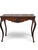 19th Century French Gabriel Legs Rosewood Inside Black Leather Game Table/Console Table. For Sale - Image 16 of 17