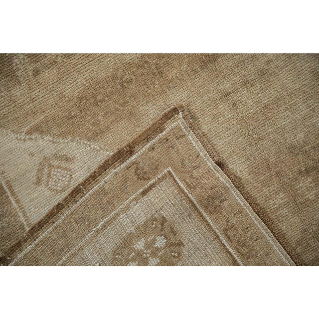 Coffee Vintage Distressed Kars Carpet - 8'3" x 10'8" For Sale - Image 8 of 14