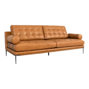 Pasargad Home Kimberly Top Grain Leather Sofa