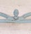 Louis XV Carved Duck Egg Blue Demi Lune Console Made in Spain For Sale In New York - Image 6 of 12
