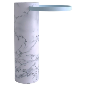High White Marble Guéridon by Sebastian Herkner