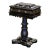 19th Century English Victorian Papier-Mâché Sewing Table With Pearl Inlay For Sale