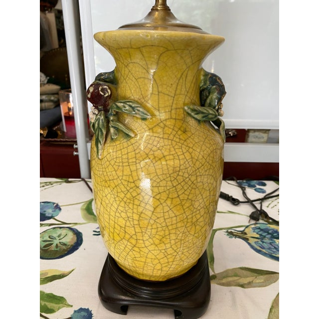 Mid-Century Modern 1970s Ceramic Table Lamp For Sale - Image 3 of 6