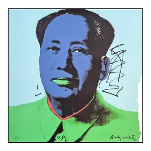 Andy Warhol Mao Zedong Lithograph 1980s Pop Art Signed