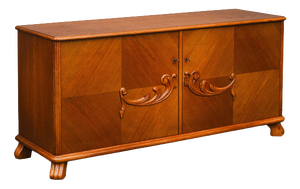 Vintage Art Deco Sideboard in Oak
