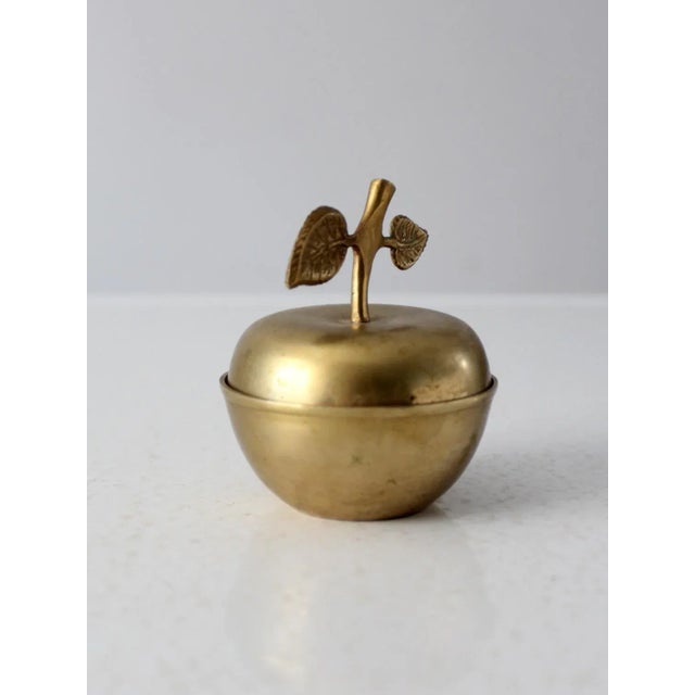 Mid-Century Figurative Brass Box For Sale - Image 6 of 10