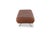 Brown Leather Ottoman from Rolf Benz For Sale - Image 5 of 8