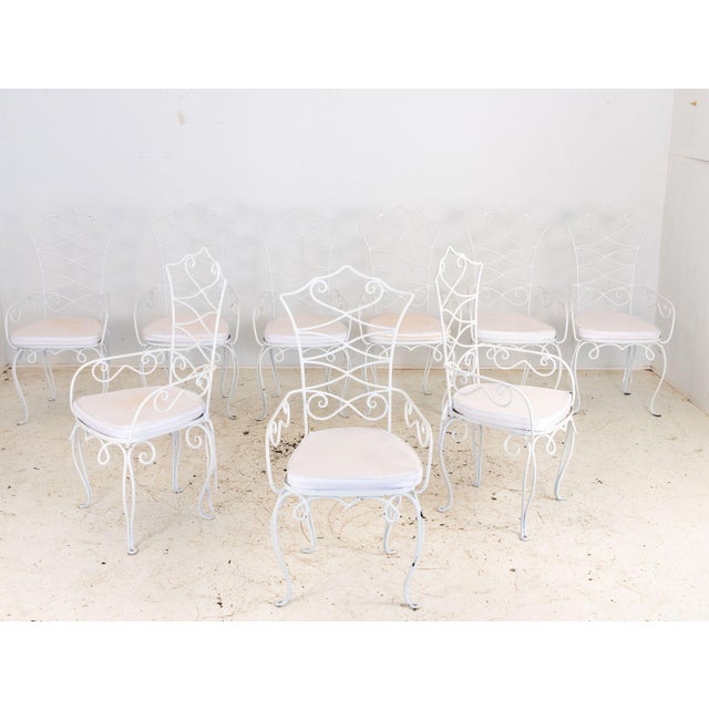 Rene Drouet French Bistro Chairs, Mid 20th Century, Pair For Sale - Image 9 of 12