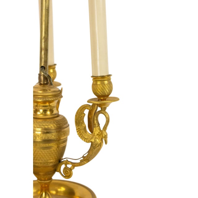 French Empire Bronze Dore Table Lamp Chairish