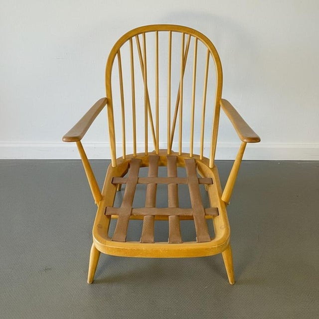 Vintage Windsor Armchair from Ercol For Sale - Image 9 of 11