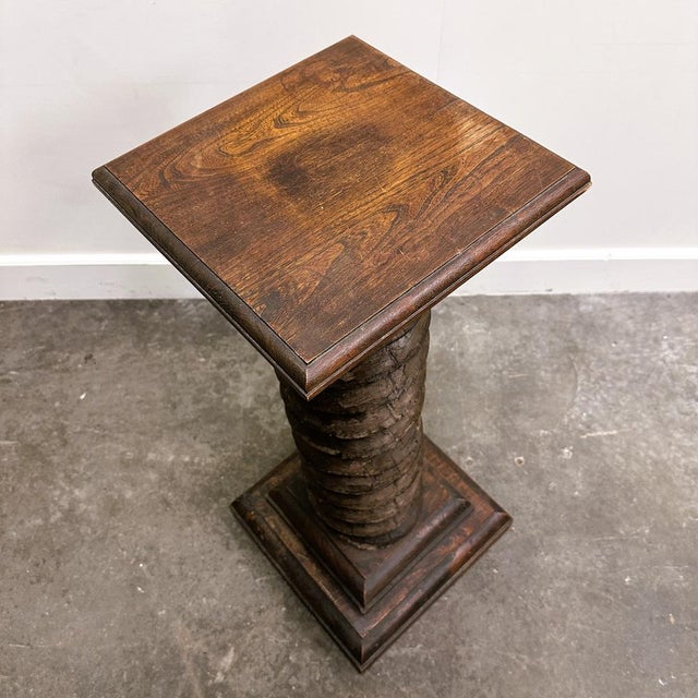 French Antique Wooden Pressoir Press Screw Column For Sale - Image 9 of 11