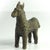 Metal Small Indian Metal Horse Dhokra Figurine For Sale - Image 7 of 8