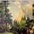 Sentinel Rock Through Pines Yosemite Oil on Board - After Thomas Moran Circa 1915 For Sale - Image 4 of 12