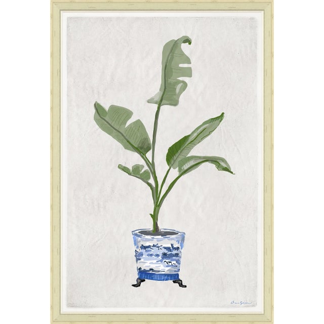 Illustration Bristow Palm by Dana Gibson, Framed Art Print For Sale - Image 3 of 3