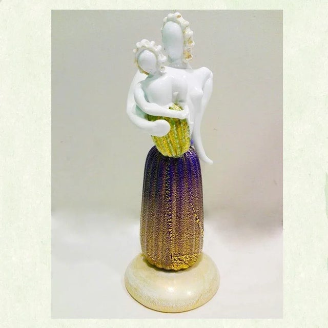 Motherhood Sculpture by Napoleone Martinuzzi & Ercole Barovier for Barovier e Toso, 1934 For Sale - Image 12 of 17