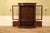 Bow Front Mahogany China Cabinet Display Case For Sale - Image 4 of 12