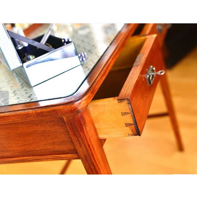 Art Nouveau Dressing Table with Three-Part Mirror, 1920s For Sale - Image 10 of 15