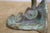 Antique McClelland Barclay Art Deco Bronze Mushroom Frog Bookend Sculptures 4.5" For Sale - Image 12 of 13