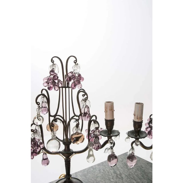 French French 19th Century Candelabra Table Lamps - A Pair For Sale - Image 3 of 10